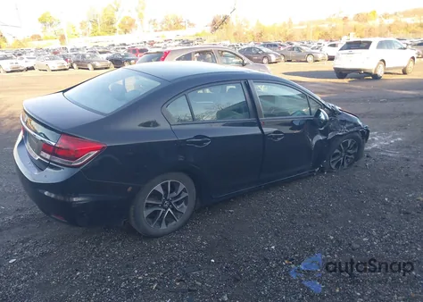 2014 Honda Civic Ex from USA, damaged, VIN 19XFB2F85EE250149